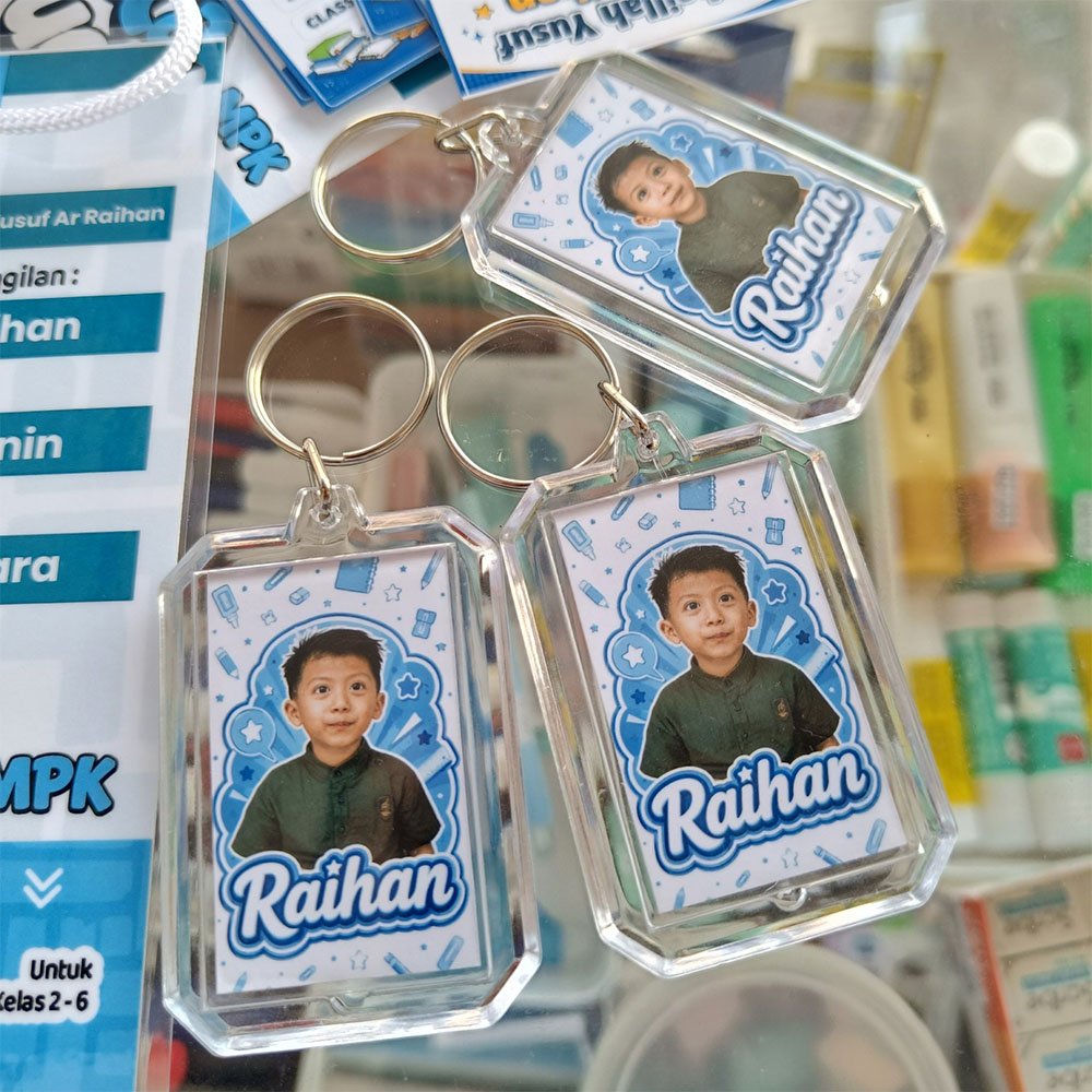 Custom Gantungan Kunci Akrilik - 3