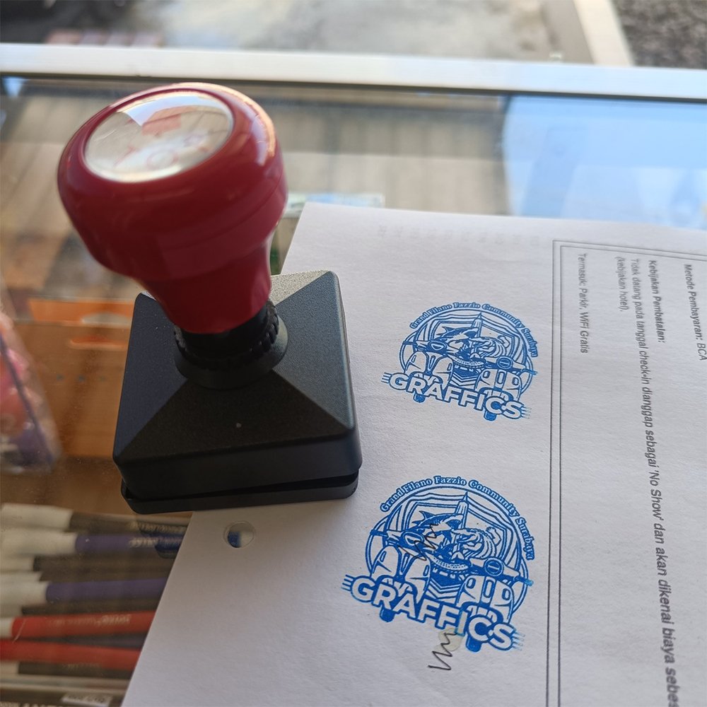 Cetak Stempel Flash